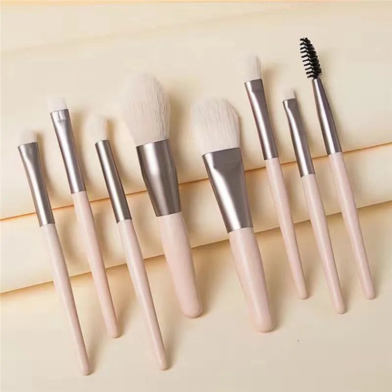 8 Pieces Mini Travel Makeup Brushes